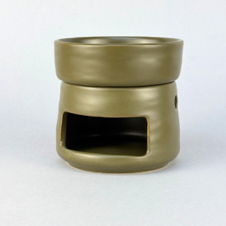 Large Olive Wax Burner